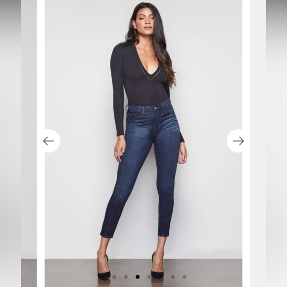 Good American | Good Waist blue025 - Picture 3 of 11